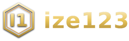 ize123 โลโก้